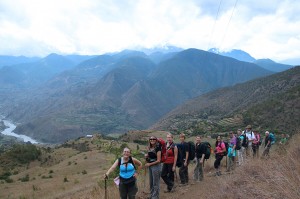 Eight day trekking from Baoshan stone city to Lugu lake